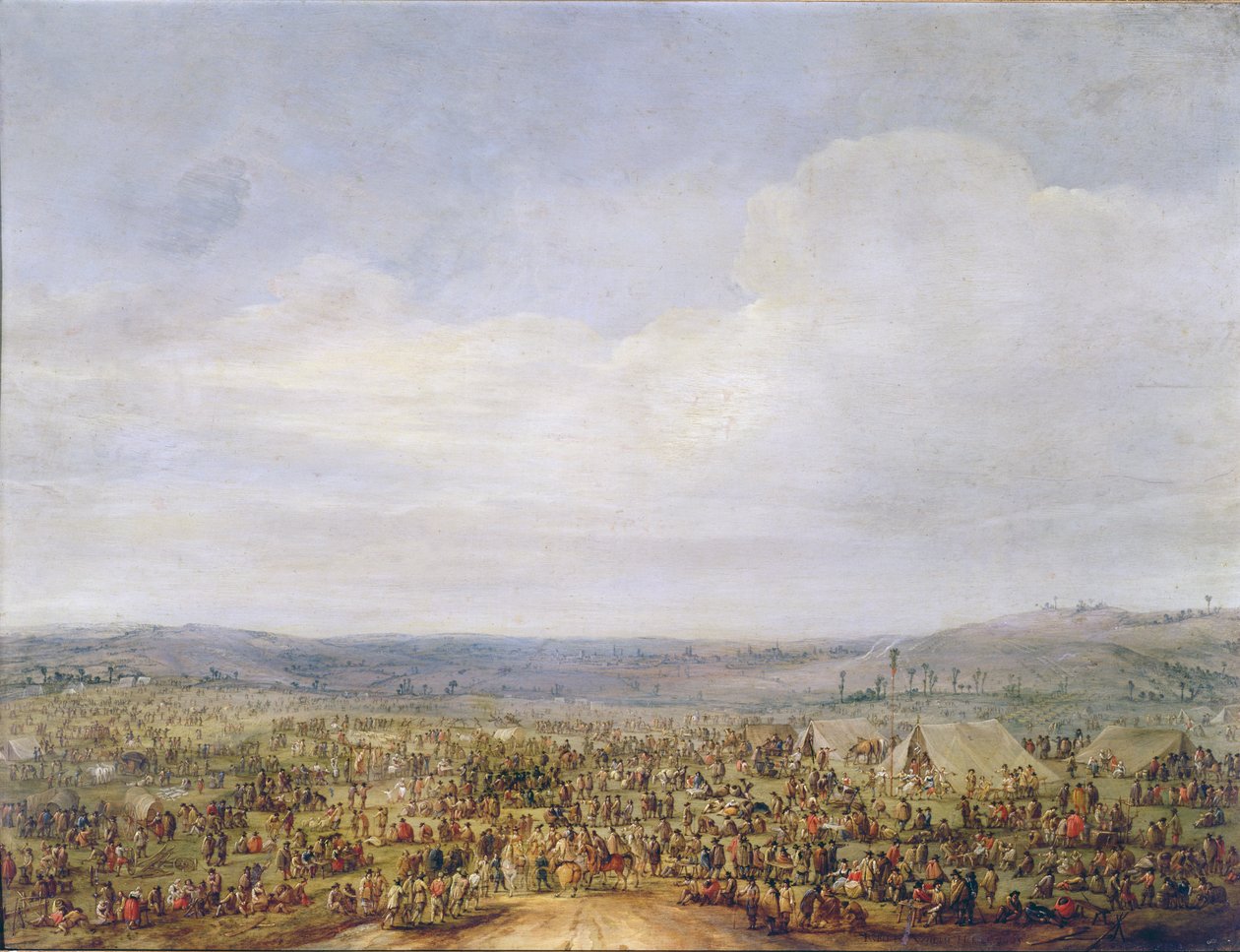 Accampamento militare da Robert van den Hoecke