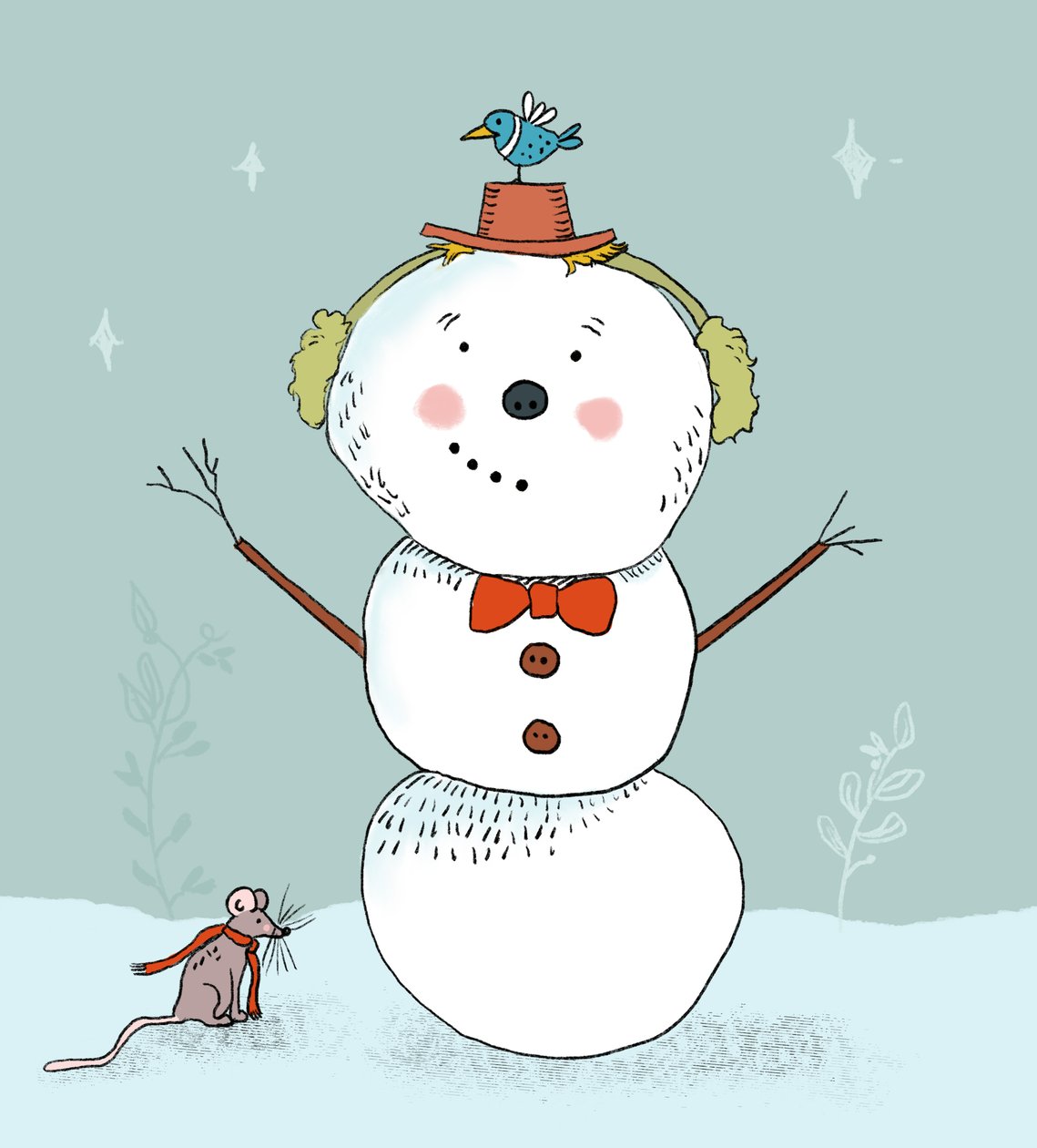 Pupazzo di Neve Stellato, 2019 da Roberta Murray