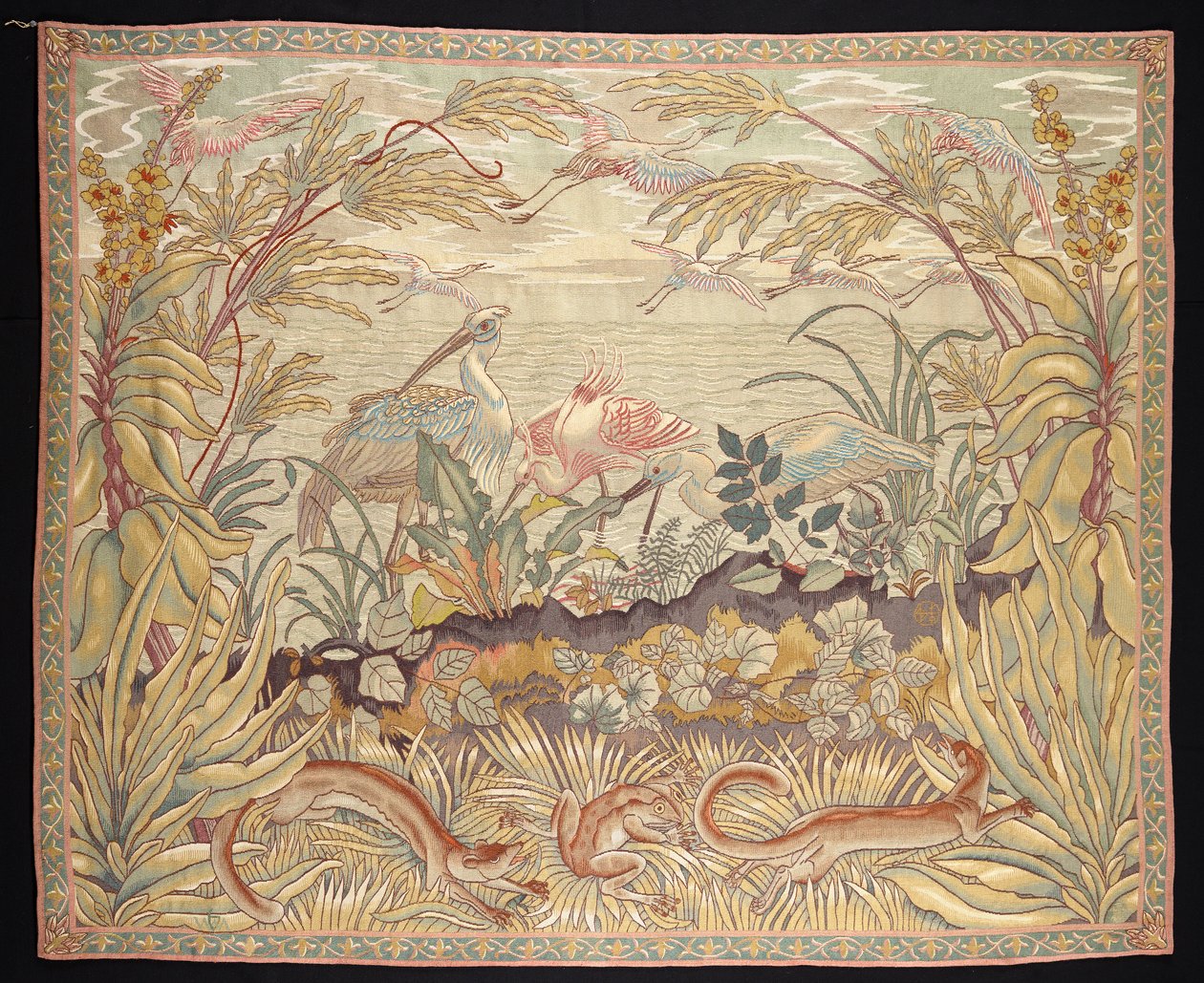 Paesaggio con aironi da Robin Christian Andersen