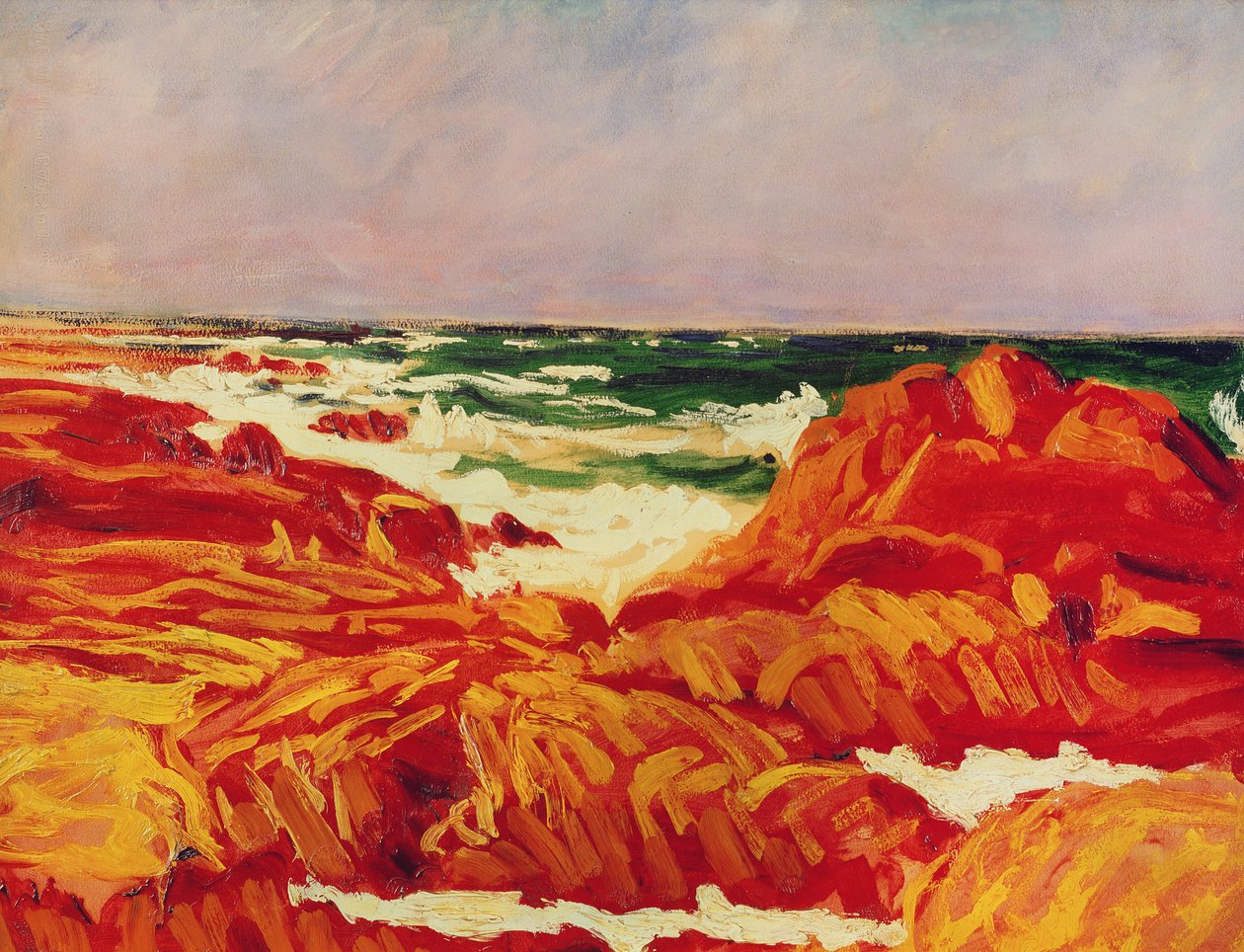 Paesaggio marino, Bretagna da Roderic O Conor