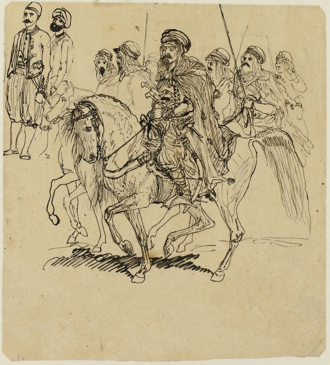 Cavalieri arabi da Rodolphe Bresdin