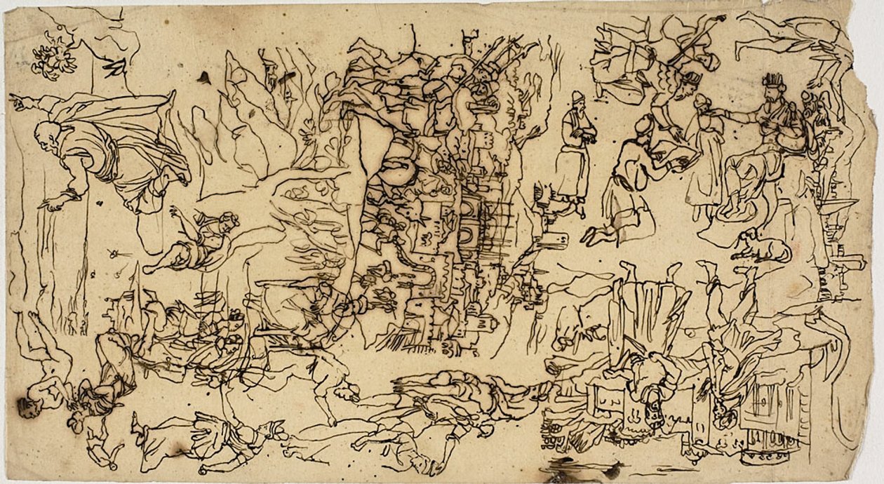 Scene bibliche da Rodolphe Bresdin