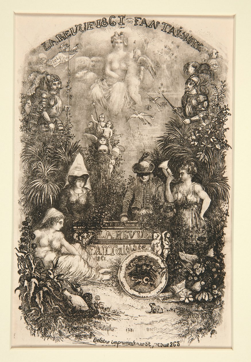 Frontespizio di da Rodolphe Bresdin