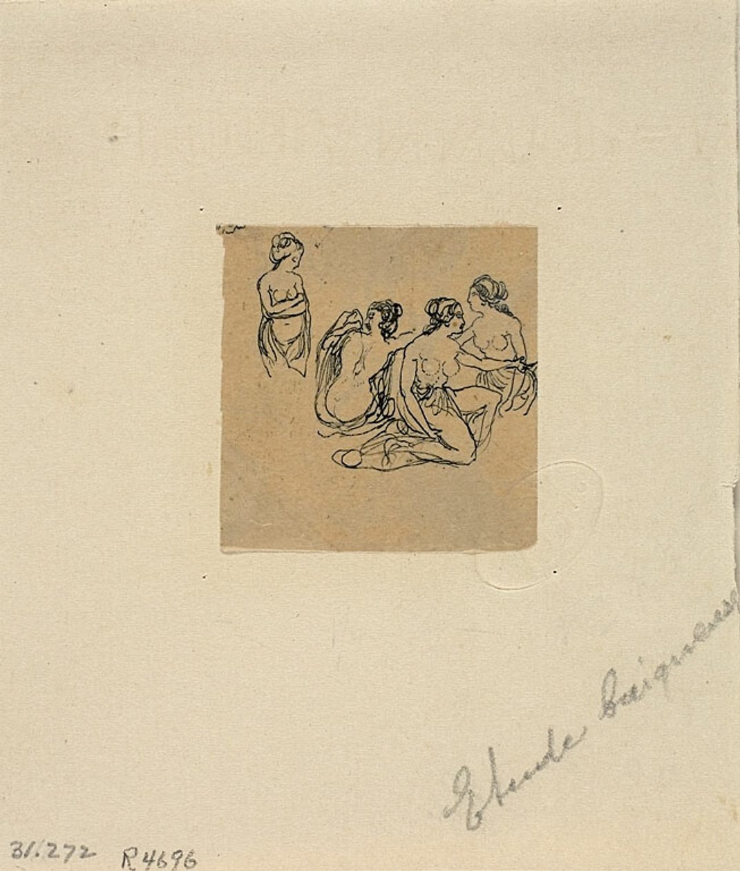Studio dei bagnanti da Rodolphe Bresdin