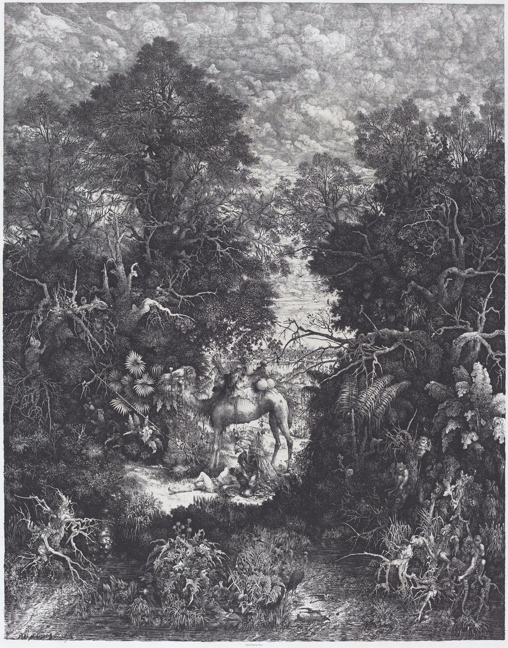 Il buon samaritano da Rodolphe Bresdin