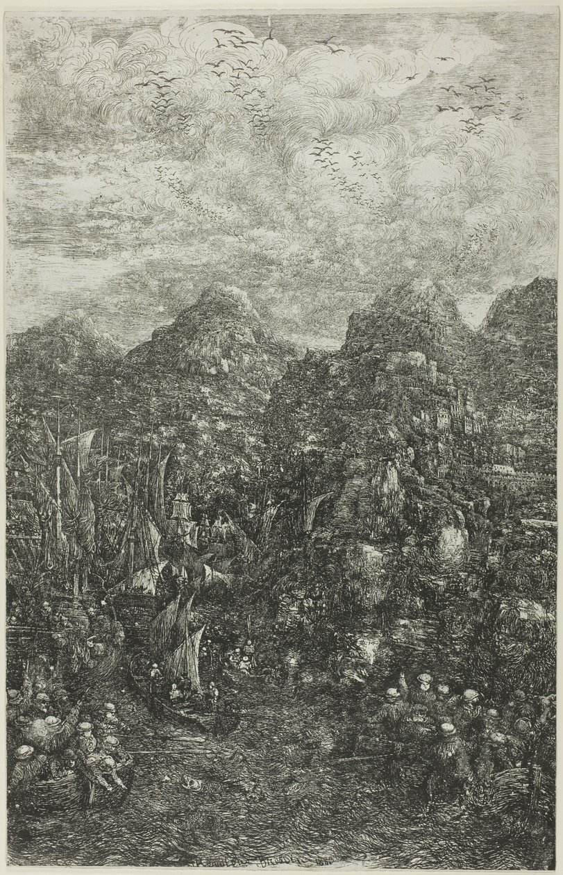 La pesca miracolosa da Rodolphe Bresdin