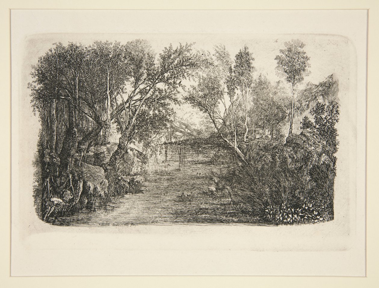 Il ruscello da Rodolphe Bresdin