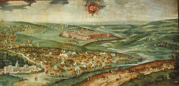 Chatelet (Guerra contro la Francia 1556-1568) da Rodrigo of Holland