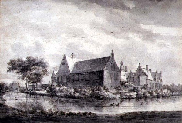 Il Castello di Marquette, Olanda, c.1646-47 da Roelandt Roghman