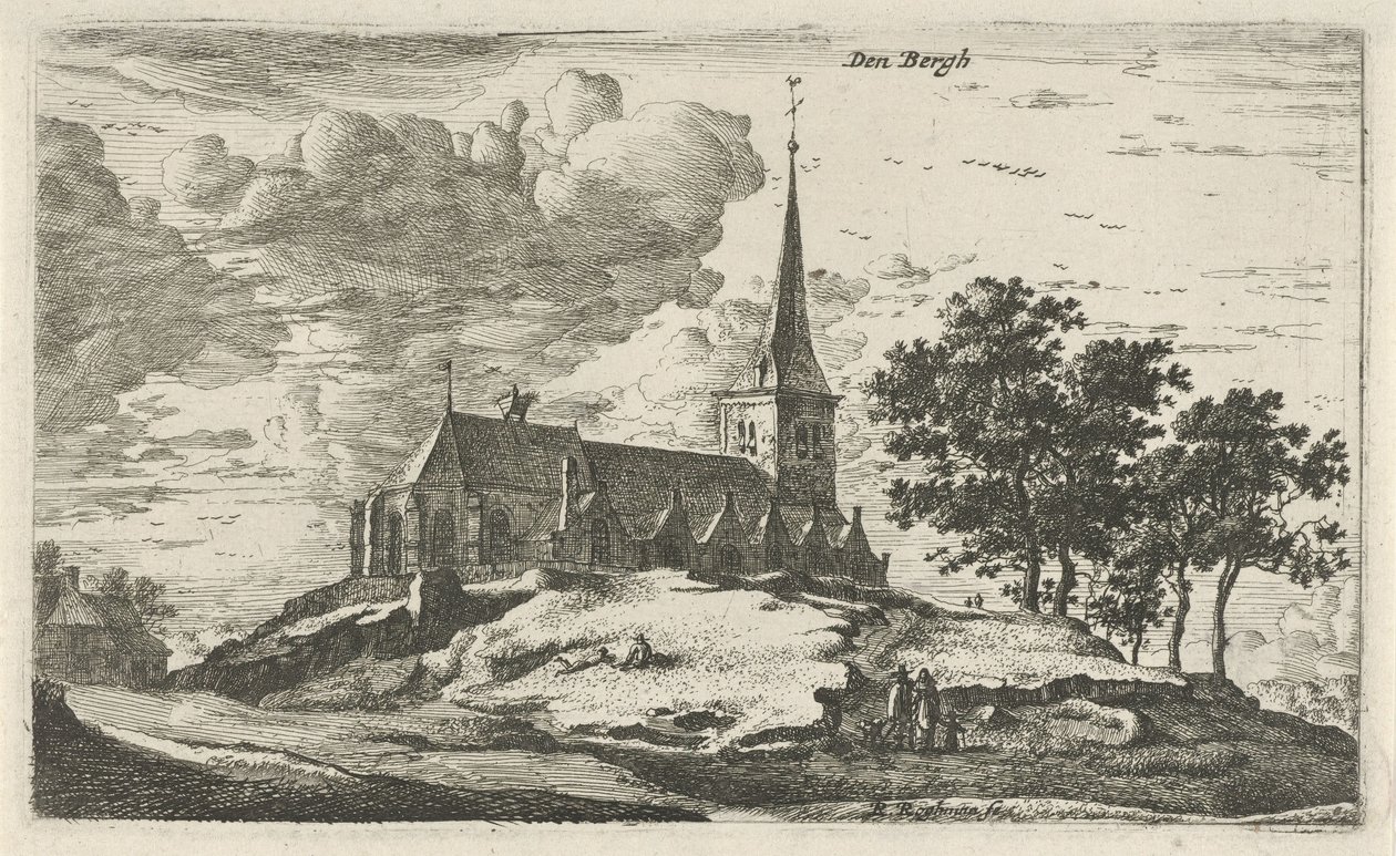 Chiesa a Nederhorst den Berg da Roelant Roghman