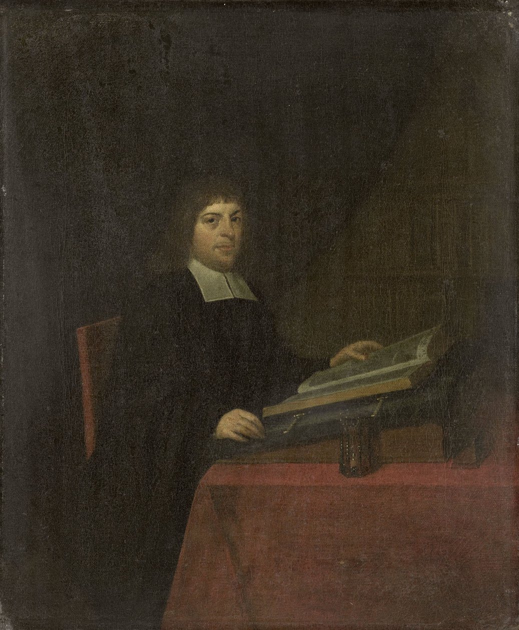 Ritratto di un ministro da Roelof II Koets
