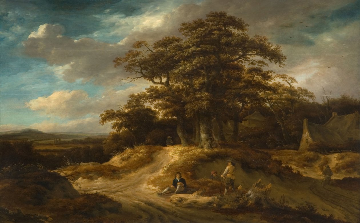 Viaggiatori al Margine di un Villaggio da Roelof Van Vries