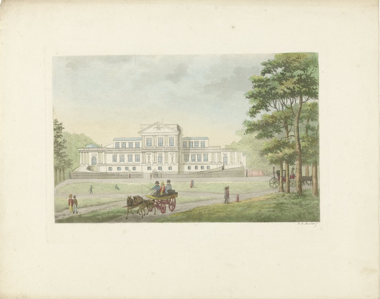 Padiglione Welgelegen a Haarlem da Roelof van der Meulen