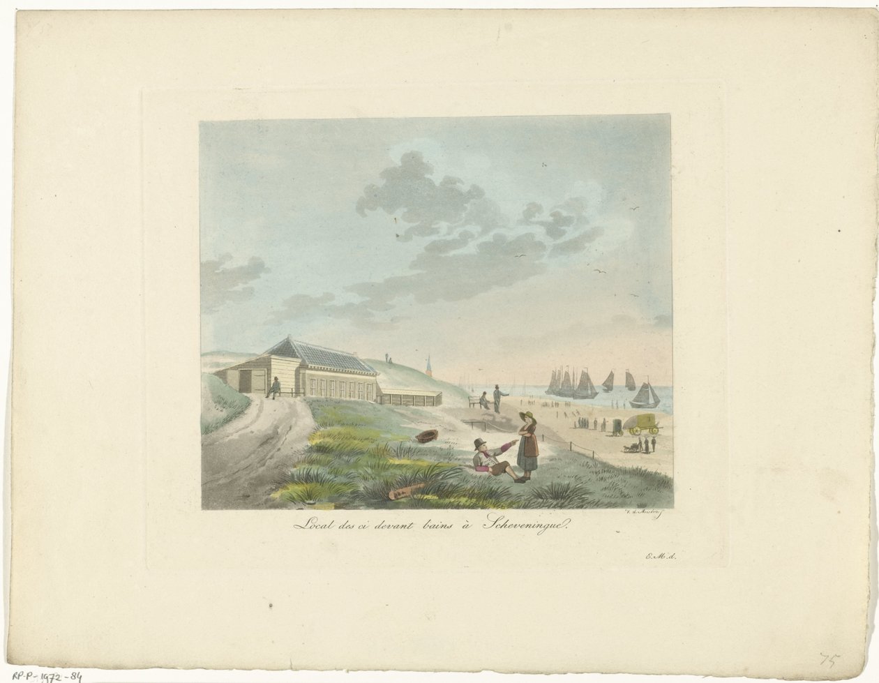 Spiaggia a Scheveningen da Roelof van der Meulen
