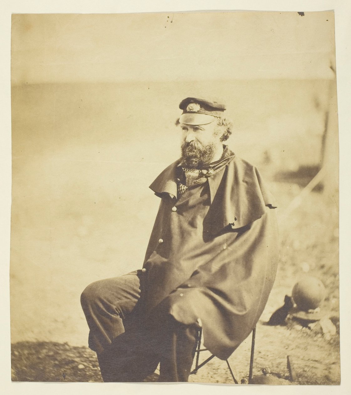 Archibald Gordon (1812-1886), ufficiale medico principale in Crimea; fotografato in Crimea da Roger Fenton