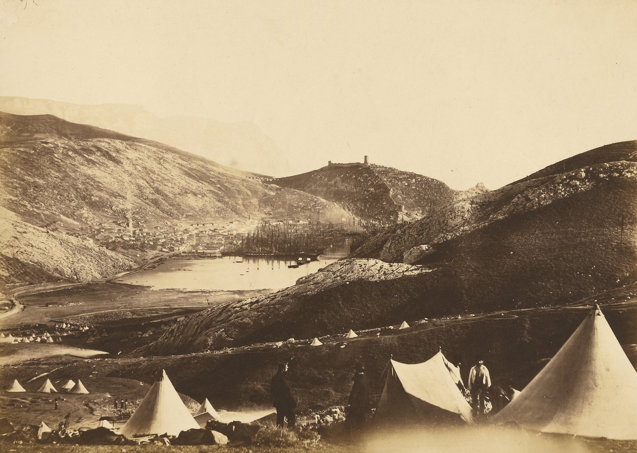 Balaklava da Guards Hill da Roger Fenton