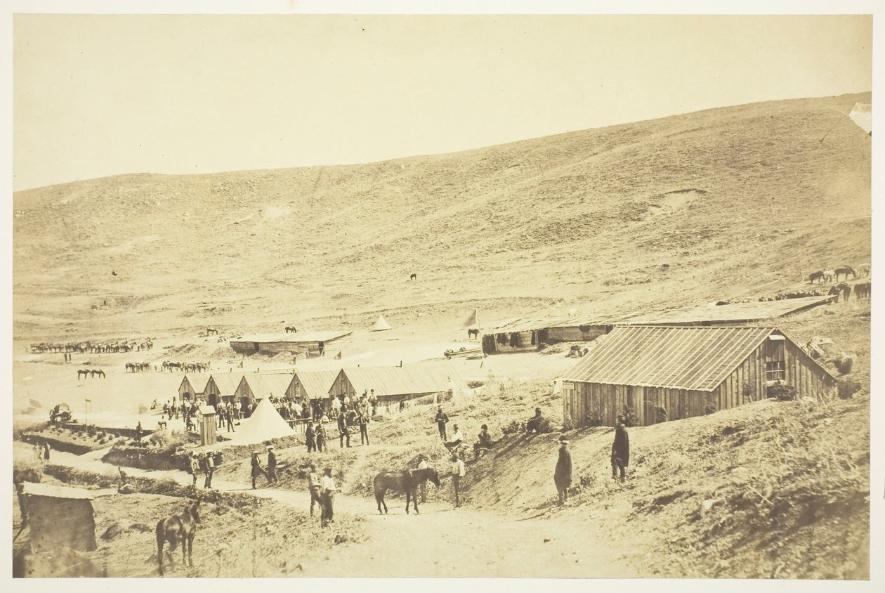 Campo del 4° Dragoni Leggeri da Roger Fenton