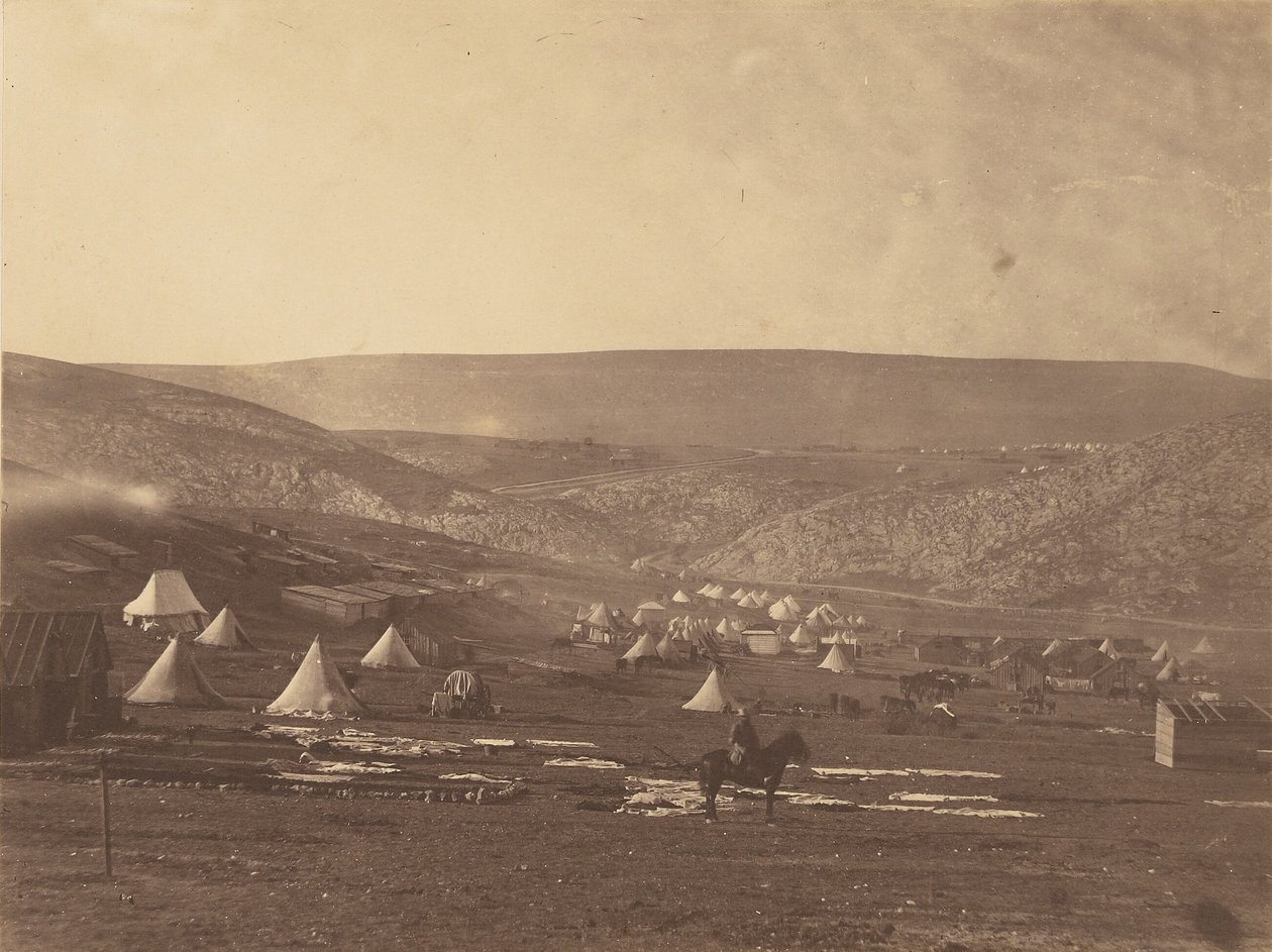 Accampamento di cavalleria, Balaklava, verso l