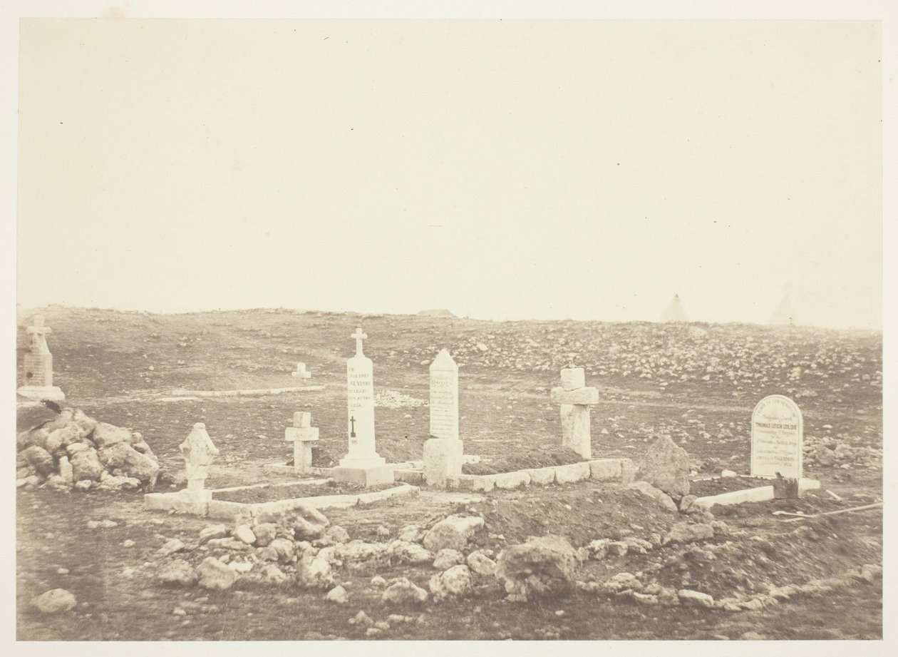 Cimitero, collina di Cathcart da Roger Fenton