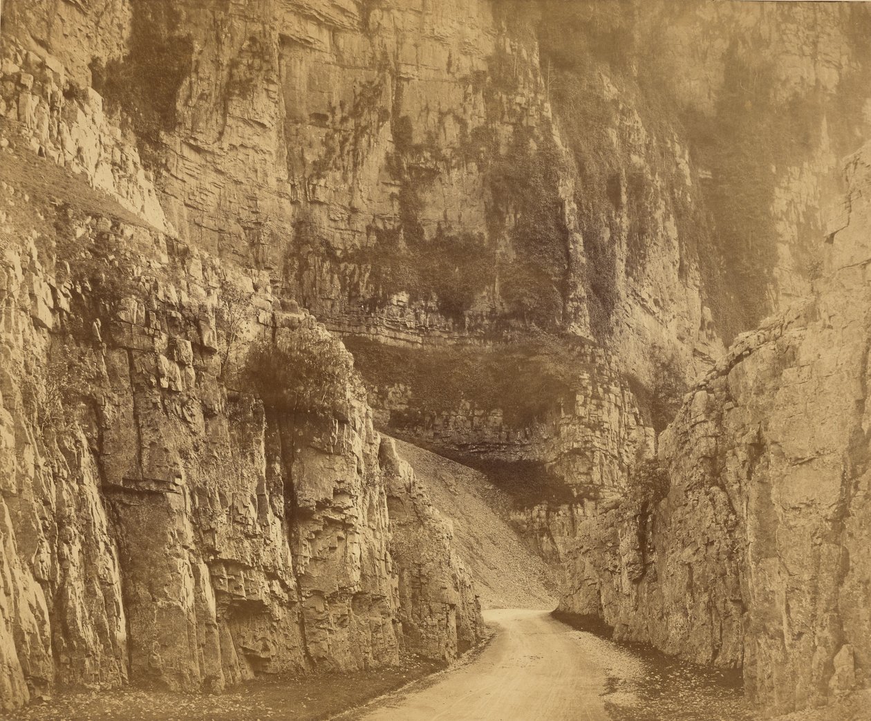 Scogliere di Cheddar da Roger Fenton