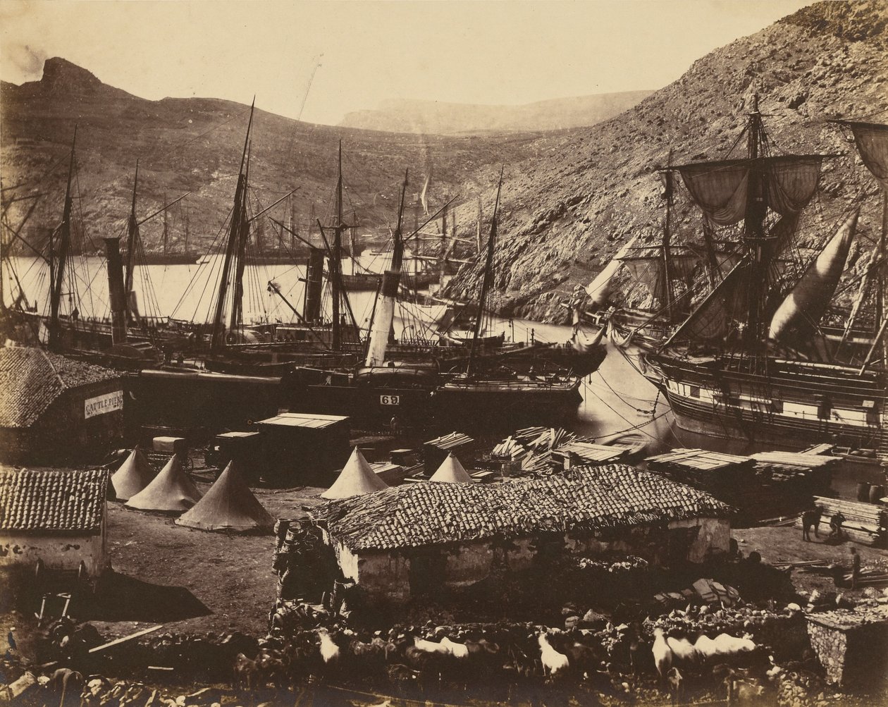 Baia dei Cosacchi, Balaklava da Roger Fenton