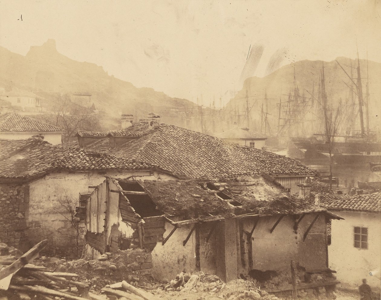 Cottage a Balaklava da Roger Fenton
