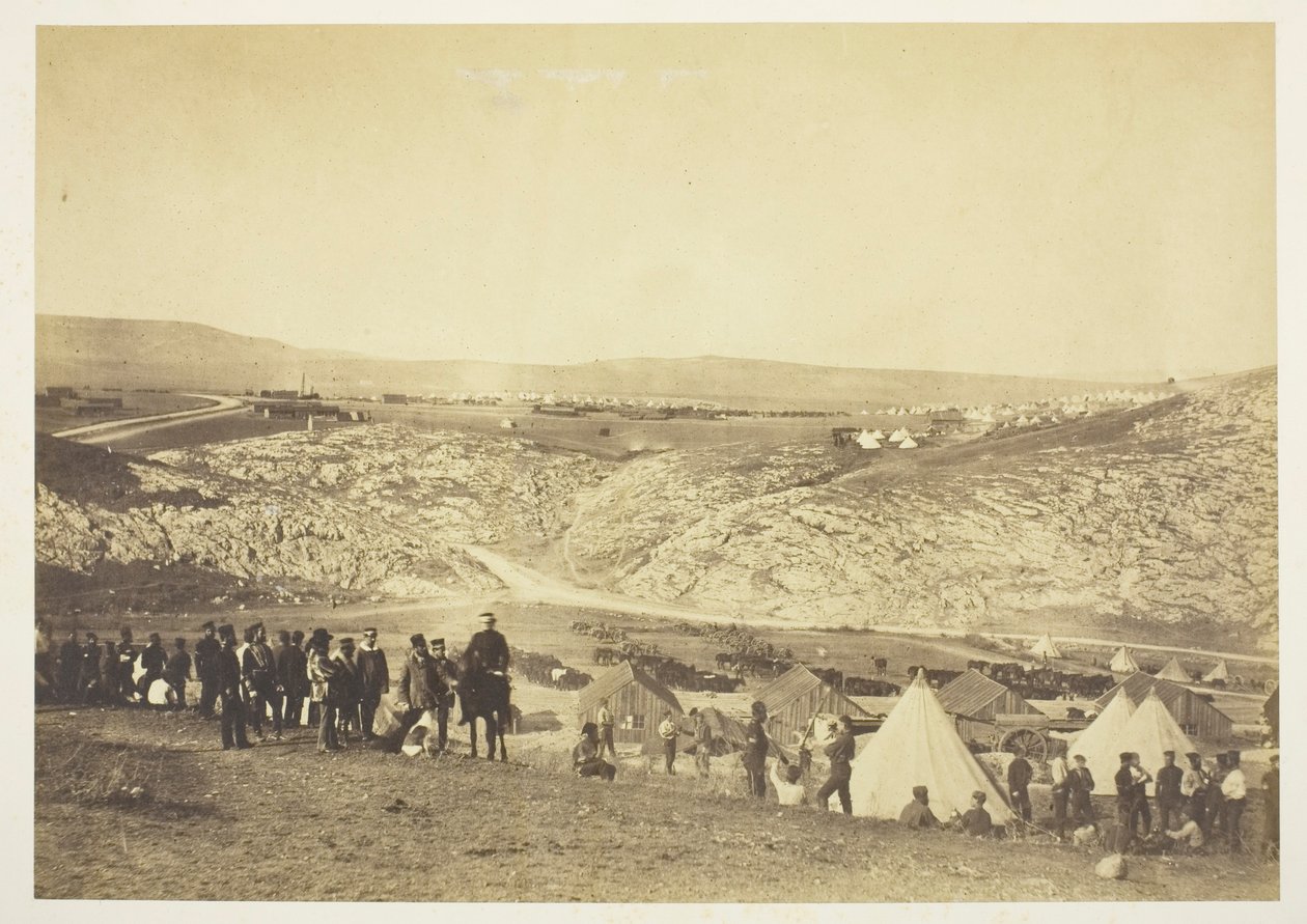 Accampamento di artiglieria a cavallo da Roger Fenton