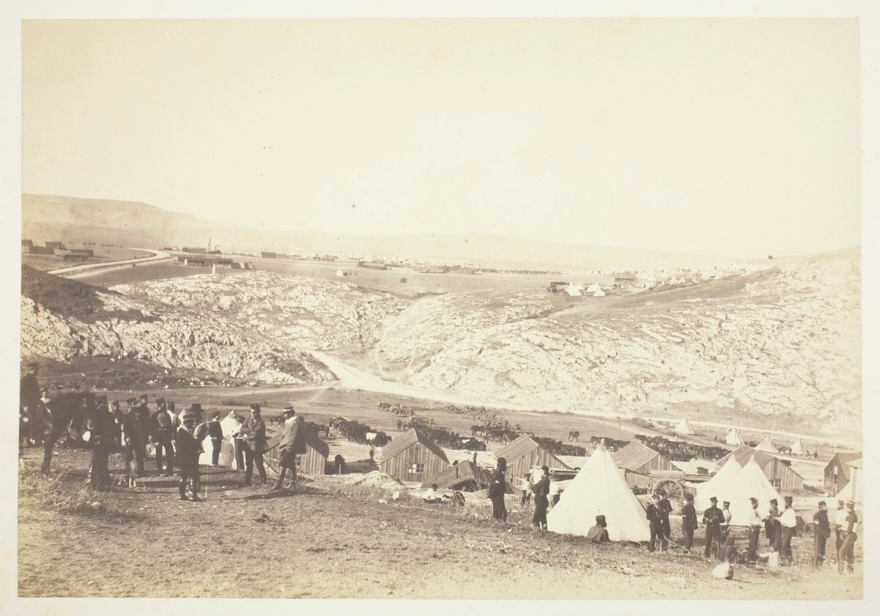 Accampamento di artiglieria a cavallo da Roger Fenton