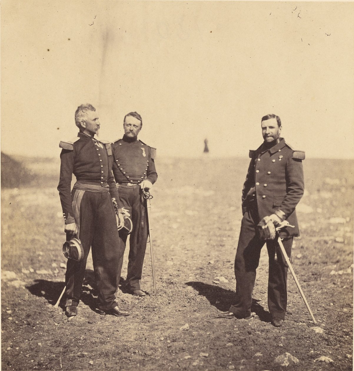 I generali Labousinière e Beuret. da Roger Fenton