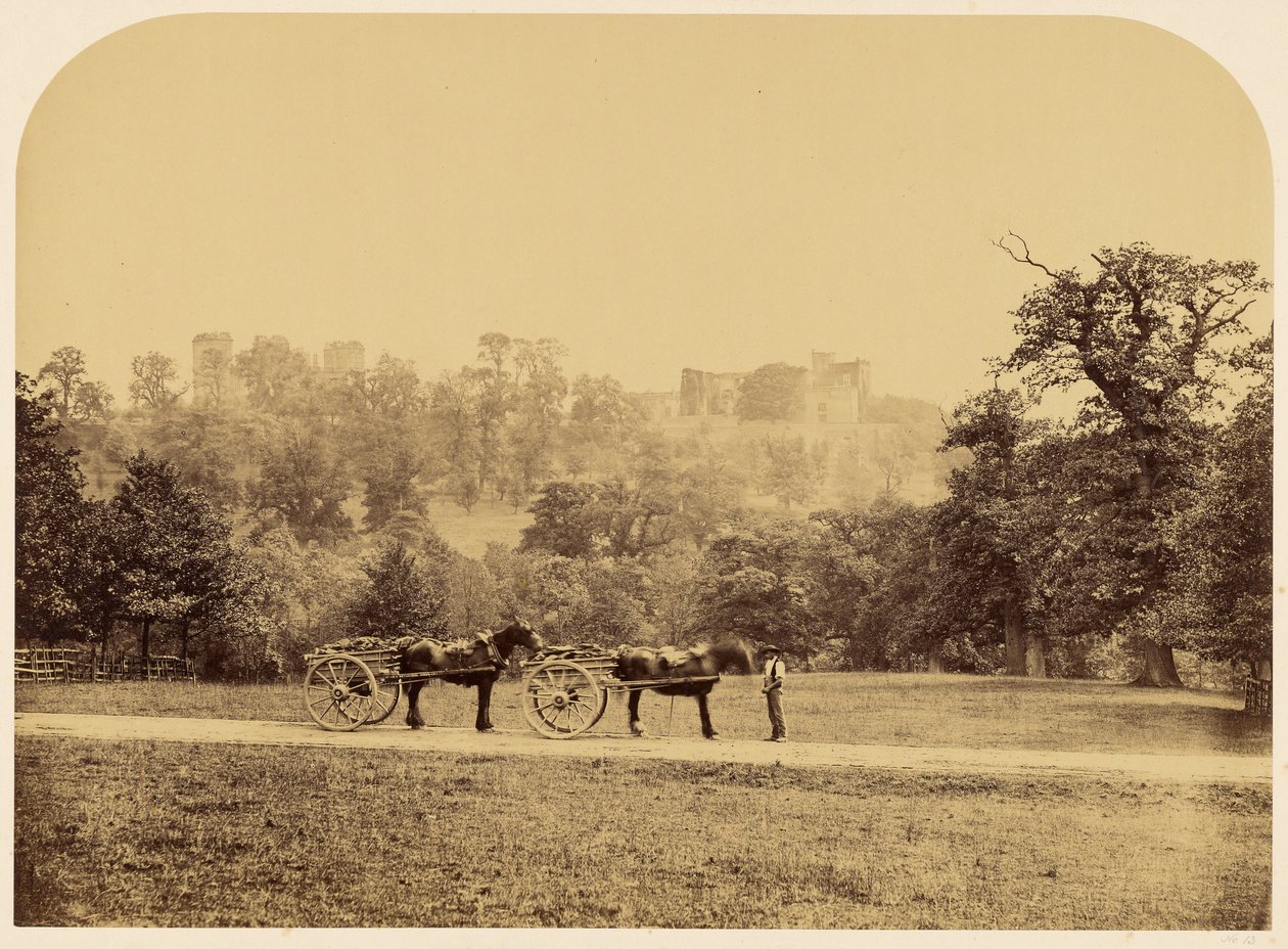 Hardwick Hall, dal parco da Roger Fenton