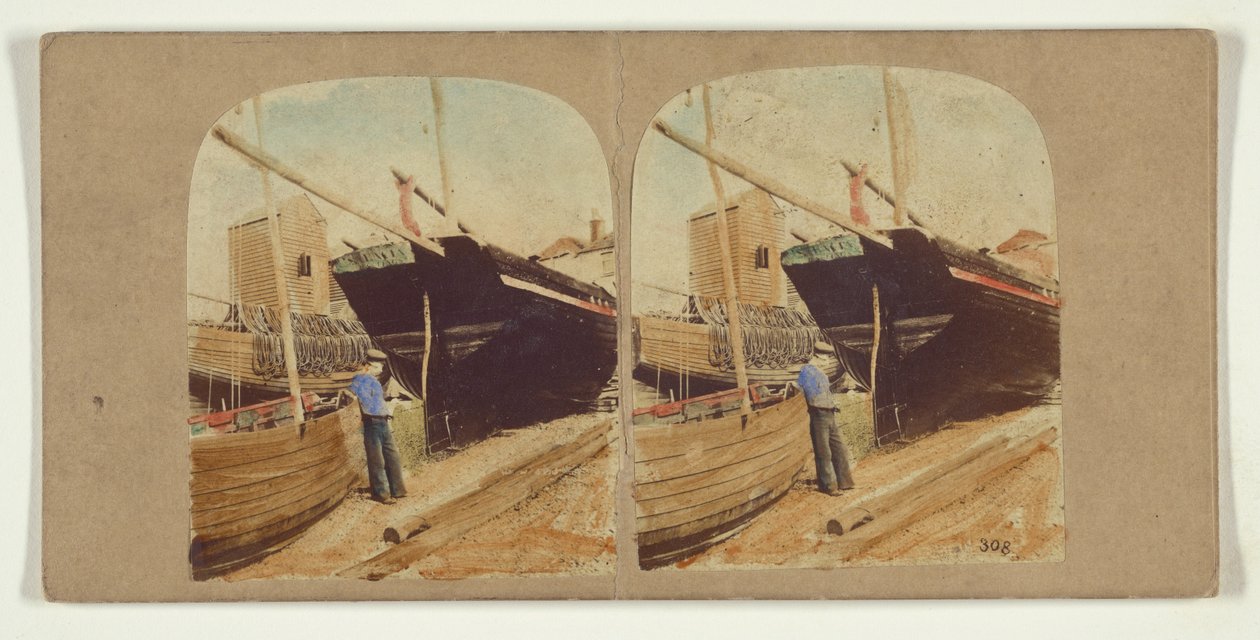 Hastings. Eine Studie am Strand da Roger Fenton
