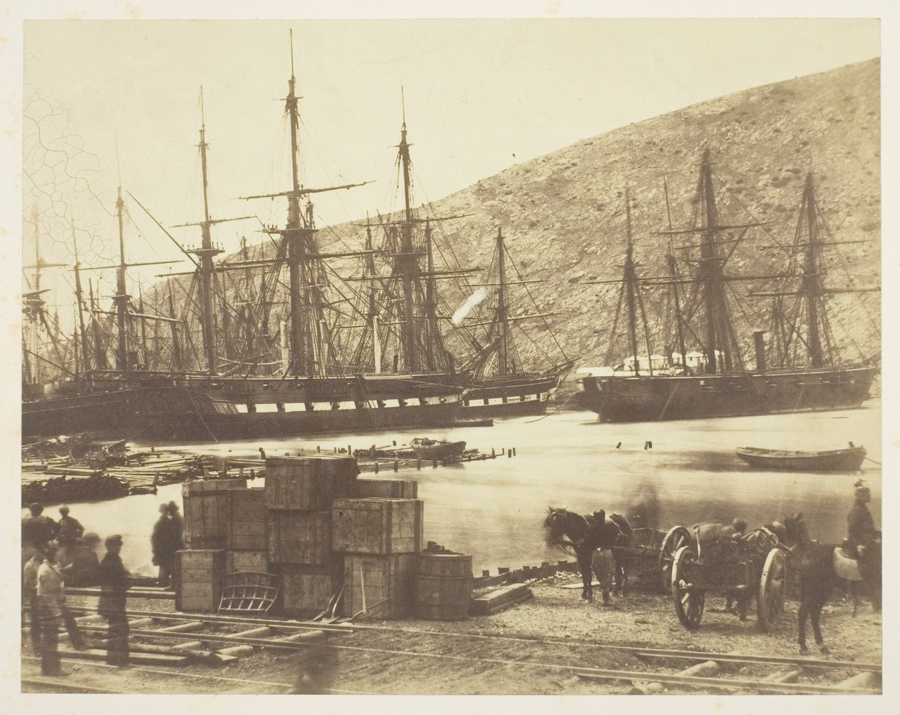 Capo del porto, Balaklava da Roger Fenton