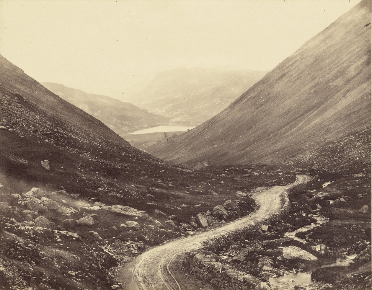 Passo di Kirkstone, Westmoreland da Roger Fenton