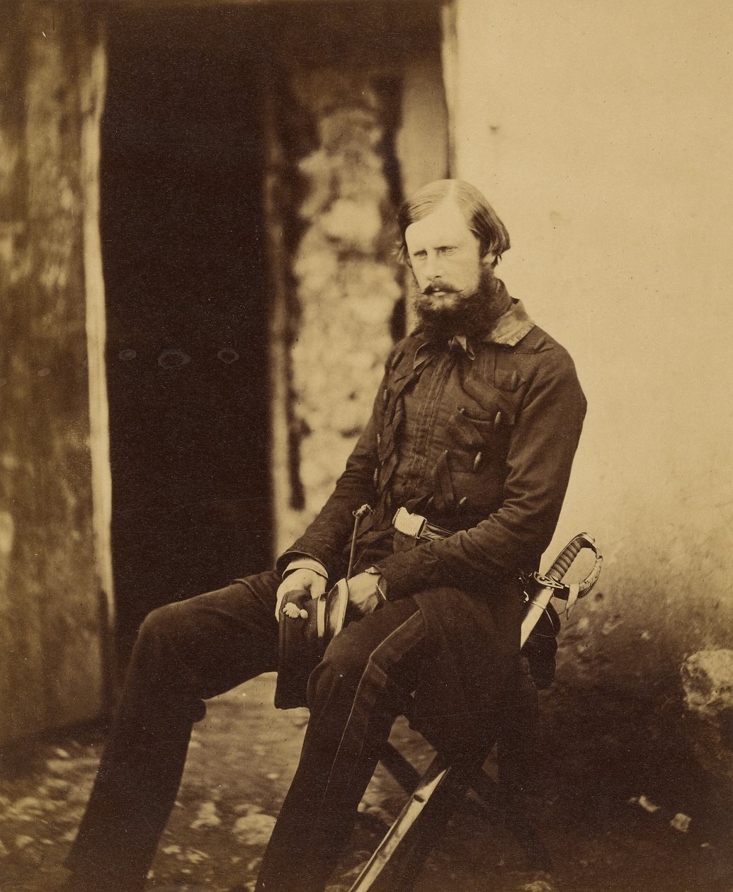 Tenente colonnello Principe Edoardo di Sassonia-Weimar da Roger Fenton