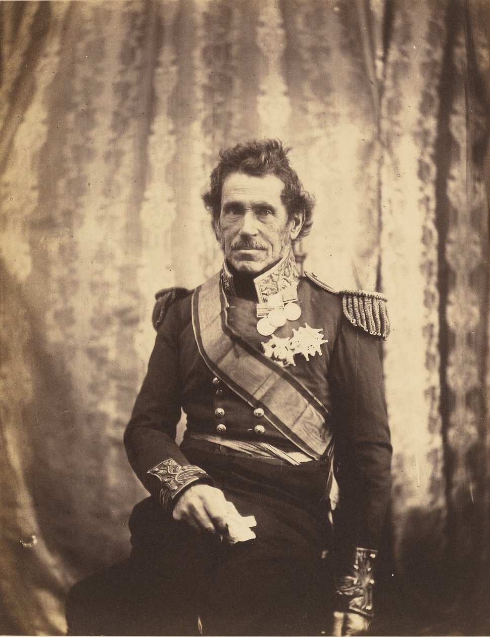 Tenente generale Sir De Lacy Evans, G.C.B. da Roger Fenton