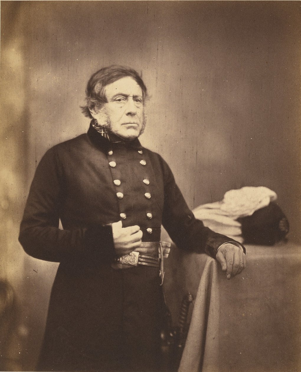 Tenente generale Sir H. J. W. Bentinck, K.C.B. da Roger Fenton