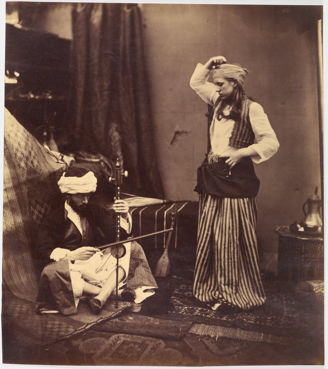Musicista e ballerino da Roger Fenton