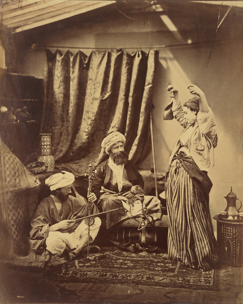 Pascià e bayadère da Roger Fenton