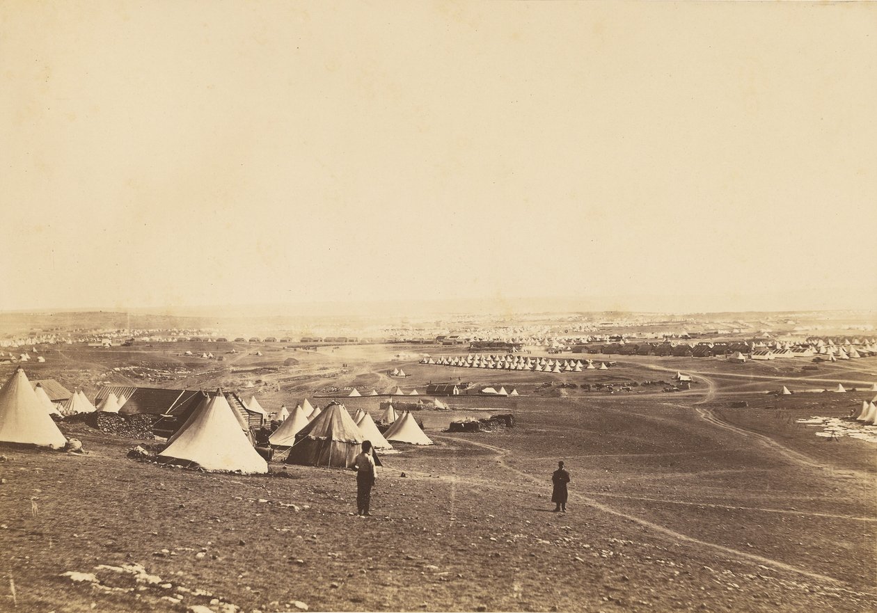Altopiano di Sebastopoli I da Roger Fenton