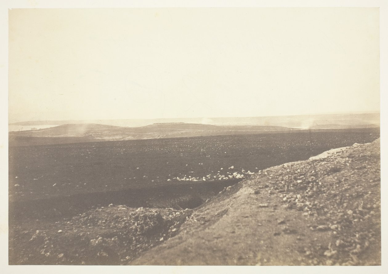 Il Mamelon e Malakoff, dalla Batteria di Mortaio da Roger Fenton