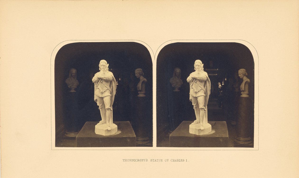 Thornicrofts Statue von Charles I da Roger Fenton