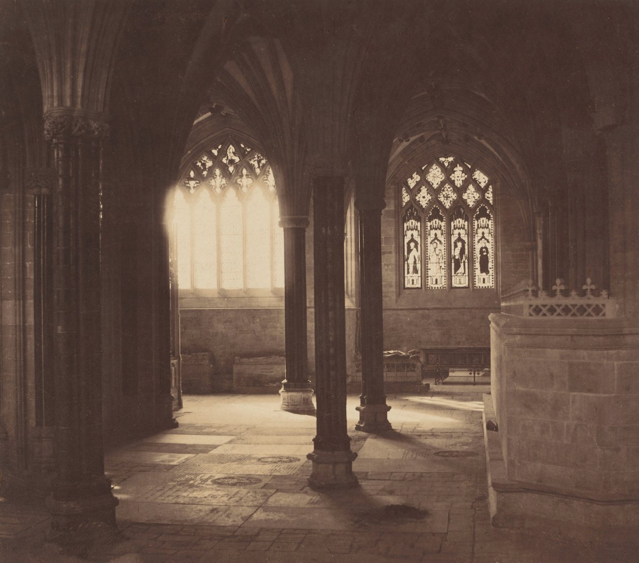 Cattedrale di Wells, c. 1857 (foto) da Roger Fenton