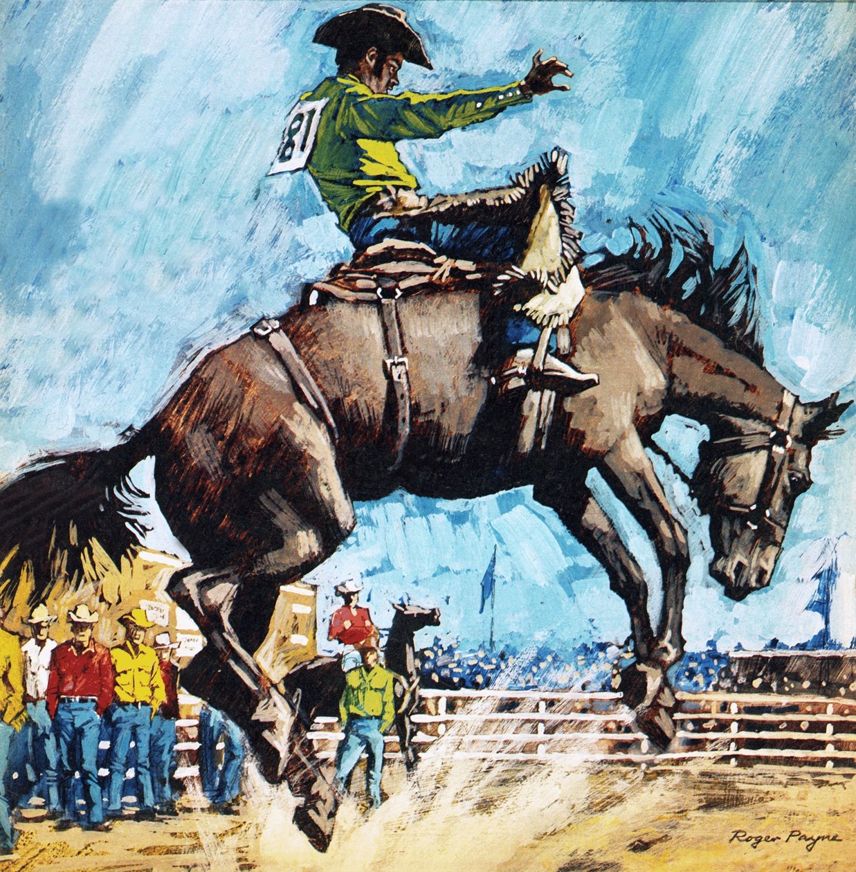 Larry Mahan, superstar del rodeo da Roger Payne