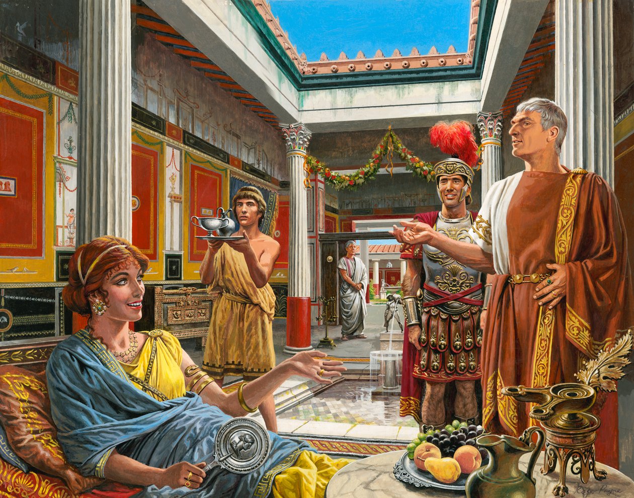 La vita a Pompei da Roger Payne