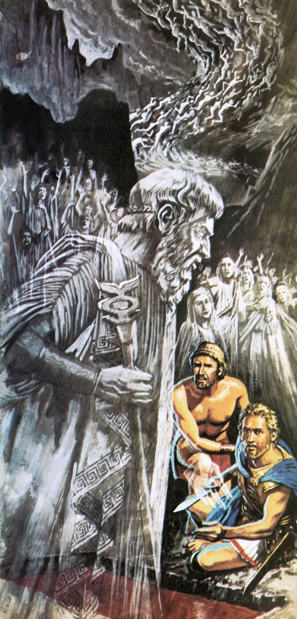 Tiresia mette in guardia Odisseo sul futuro da Roger Payne