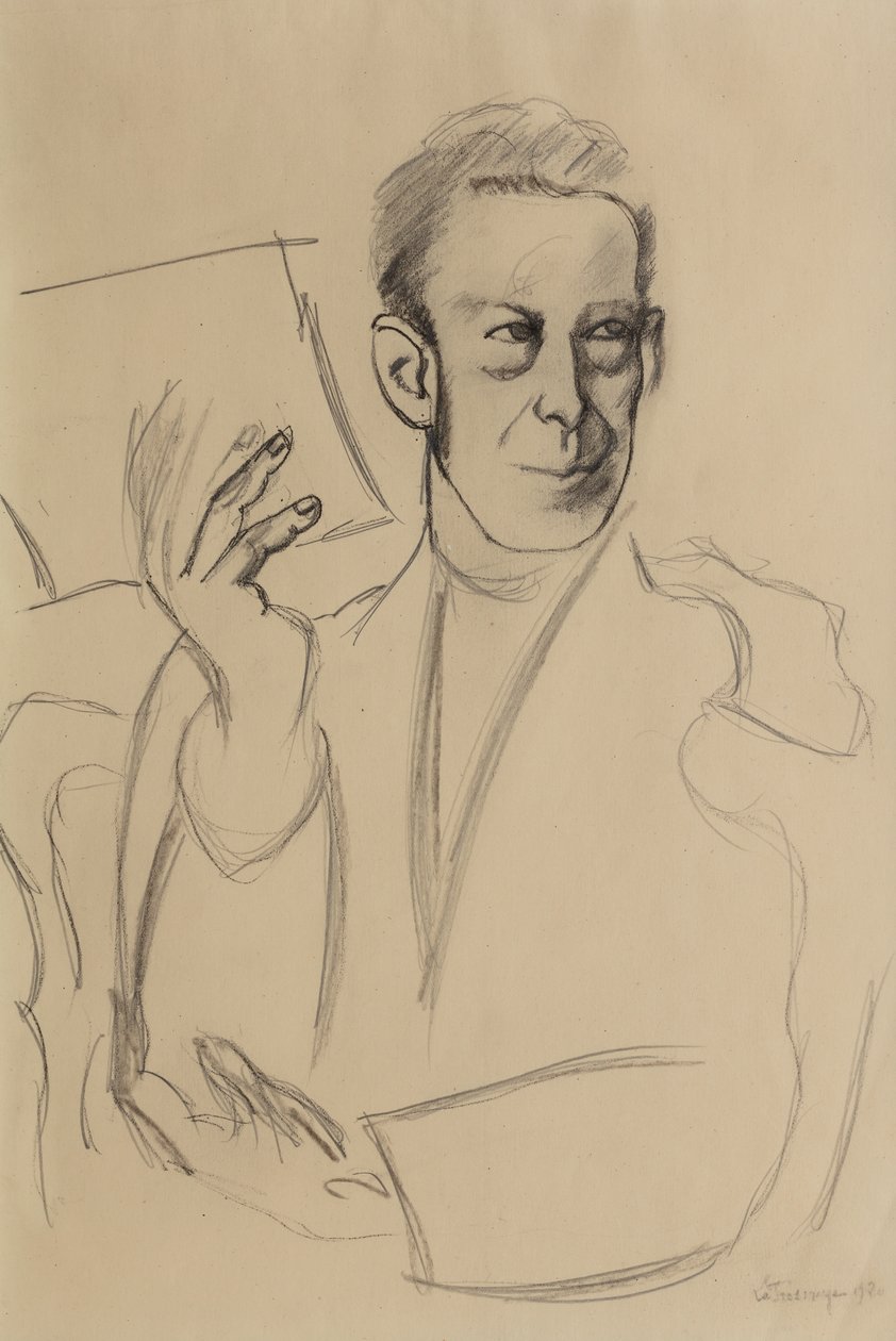 Studio per il ritratto di Jean-Louis Gampert da Roger de La Fresnaye