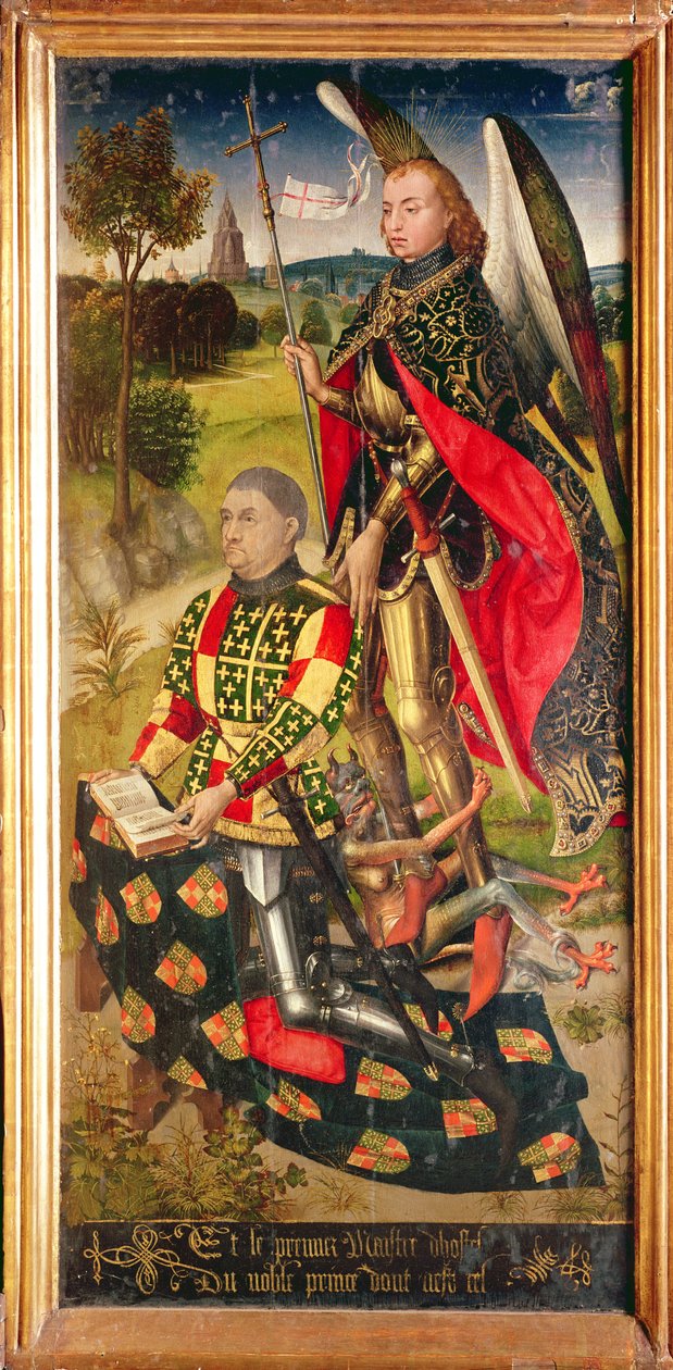 Pannello destro, dal polittico dell