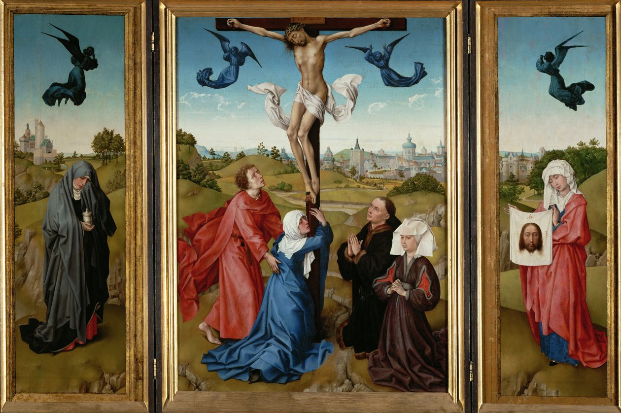 Trittico - La crocifissione da Rogier van der Weyden