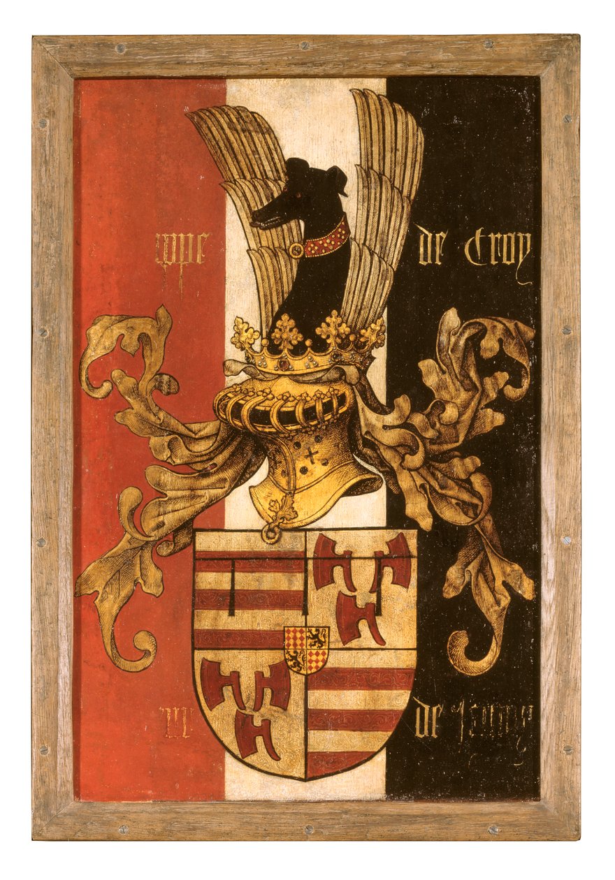 Stemma della famiglia de Croy da Rogier van der Weyden