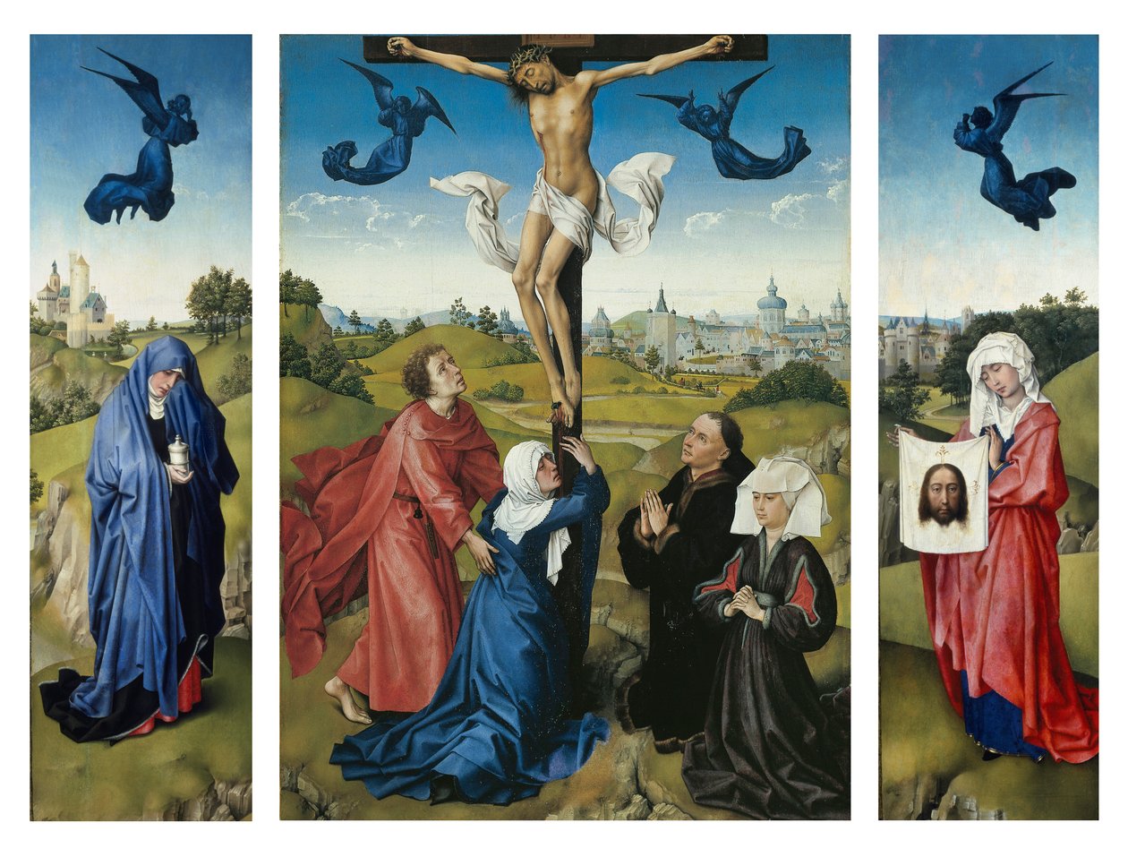 Trittico della Crocifissione, c.1445 da Rogier van der Weyden